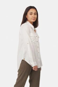 Tentree W Tencel Everyday Blouse -Dynamisch Shirt Winkle 2210001441445 011 nl