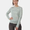 Womens Long Sleeve Striped T-Shirt