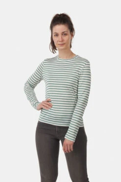 Womens Long Sleeve Striped T-Shirt