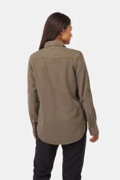 Tentree W Tencel Everyday Blouse -Dynamisch Shirt Winkle 2210004203200 012 nl