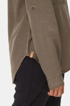 Tentree W Tencel Everyday Blouse -Dynamisch Shirt Winkle 2210004203200 014 nl