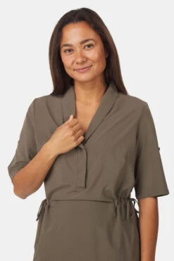 Royal Robbins Spotless Traveler SS Jurk Dames -Dynamisch Shirt Winkle 2210004211465 013 nl