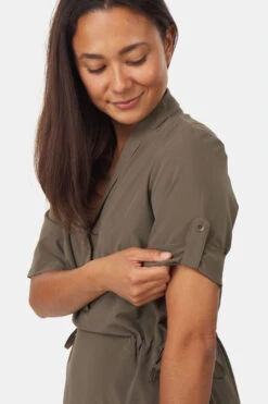 Royal Robbins Spotless Traveler SS Jurk Dames -Dynamisch Shirt Winkle 2210004211465 014 nl