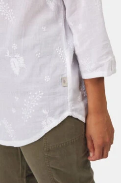 Royal Robbins Oasis 3/4 Sleeve Top Dames -Dynamisch Shirt Winkle 2210004212165 014 nl