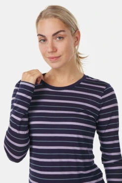 Icebreaker Wave Stripe Longsleeve Top Dames 10 Icebreaker Wave Stripe Longsleeve Top Dames -Dynamisch Shirt Winkle 2210004323397 012 nl