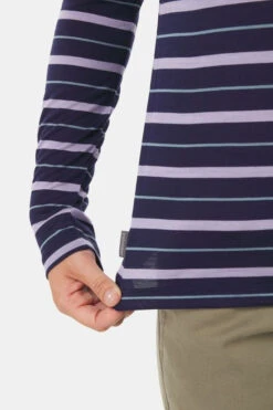 Icebreaker Wave Stripe Longsleeve Top Dames 11 Icebreaker Wave Stripe Longsleeve Top Dames -Dynamisch Shirt Winkle 2210004323397 013 nl