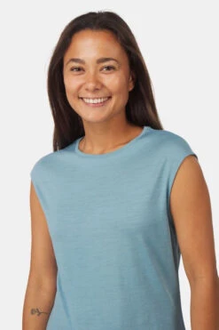 Icebreaker Granary Sleeveless Jurk Dames -Dynamisch Shirt Winkle 2210004324004 012 nl