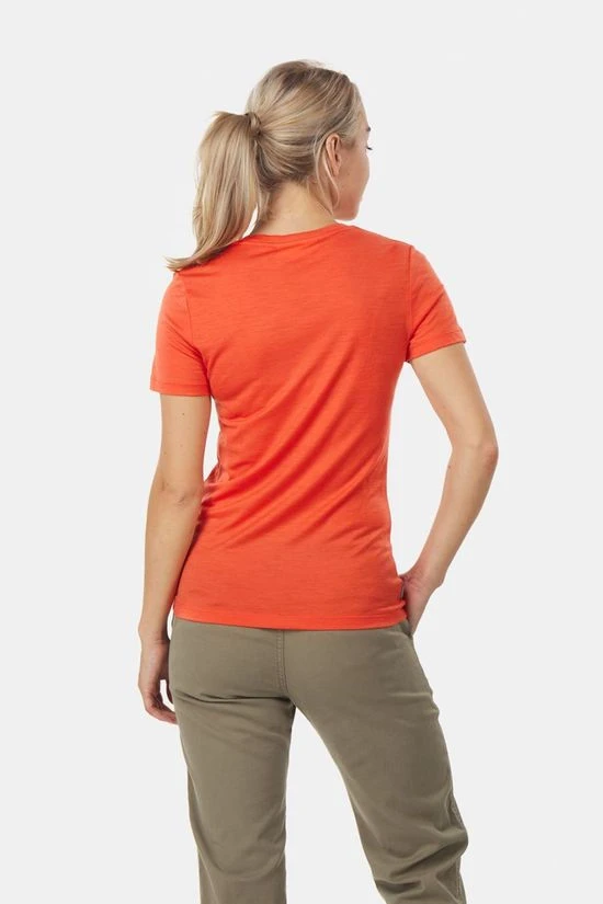 Icebreaker Tech Lite II Scoop Plume T-shirt Dames 4 Icebreaker Tech Lite II Scoop Plume T-shirt Dames - Afbeelding 2