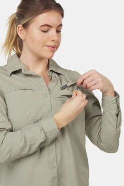 Columbia Silver Ridge 3.0 Eur Langemouwen Top Dames -Dynamisch Shirt Winkle 2210004340820 014 nl