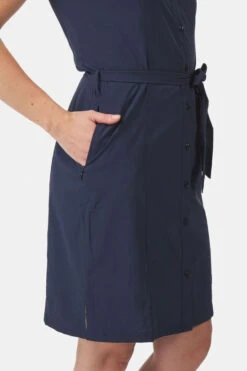 Jack Wolfskin Sonora Dress Jurk Dames -Dynamisch Shirt Winkle 4064993660401 013 nl