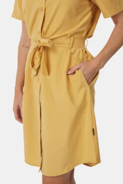 Jack Wolfskin Holiday Midi Dress Jurk Dames 14 Jack Wolfskin Holiday Midi Dress Jurk Dames -Dynamisch Shirt Winkle 4064993663433 015 nl