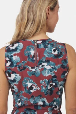 Jack Wolfskin Tioga Road Flower Dress Jurk Dames -Dynamisch Shirt Winkle 4064993664270 013 nl