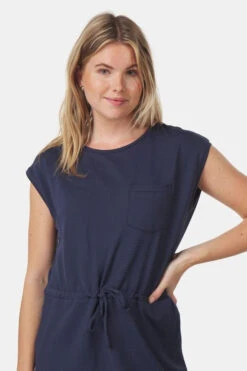 Jack Wolfskin Sommerwald Dress Jurk Dames -Dynamisch Shirt Winkle 4064993666199 012 nl