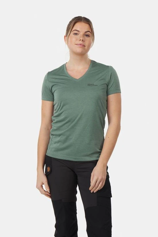 Jack Wolfskin Crosstrail Tee Dames 3 Jack Wolfskin Crosstrail Tee Dames
