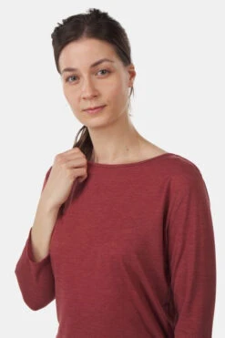 Jack Wolfskin Coral Coast 3/4 Tee Dames -Dynamisch Shirt Winkle 4064993697025 013 nl