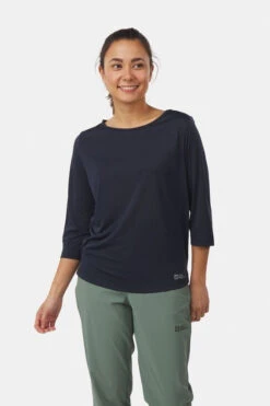 Jack Wolfskin Pack & Go 3/4 Tee Dames
