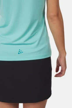 Craft ADV Essence SS Slim Tee Dames -Dynamisch Shirt Winkle 7318573301978 014 nl