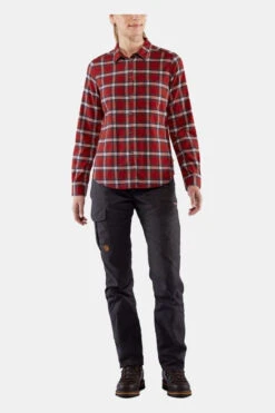 FJÄLLRÄVEN Övik Flannel Shirt W -Dynamisch Shirt Winkle ahaad90007 3131 03 nl