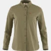 FJÄLLRÄVEN Övik Lite Blouse LS Dames -Dynamisch Shirt Winkle ahaae00002 5253 01 nl