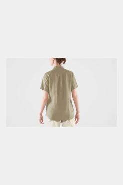 FJÄLLRÄVEN Ovik Travel Shirt SS Dames -Dynamisch Shirt Winkle ahace10005 6414 04 nl