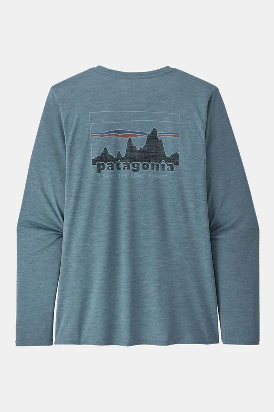 Patagonia W'S L/S Cap Cool Daily Graphic Shirt 6 Patagonia W'S L/S Cap Cool Daily Graphic Shirt - Afbeelding 4