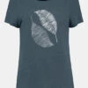 Pure Scrible Leaves Shirt Dames