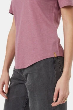 Tentree W Treeblend V-Neck T-Shirt -Dynamisch Shirt Winkle aiafe10042 3434 14 nl