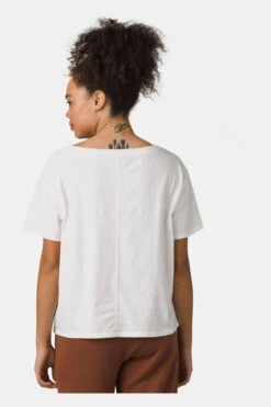 Prana Organic Graphic Tee Dames -Dynamisch Shirt Winkle aiafxx0004 1036 03 nl