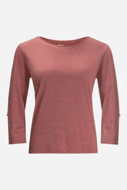 Jack Wolfskin Coral Coast 3/4 Tee Dames -Dynamisch Shirt Winkle b11bab0106 3434 01 nl