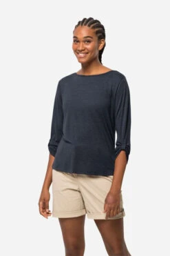 Jack Wolfskin Coral Coast 3/4 Tee Dames