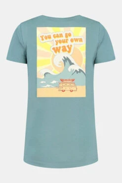 Lustrum T-shirt Dames -Dynamisch Shirt Winkle b11bac0359 4343 02 nl