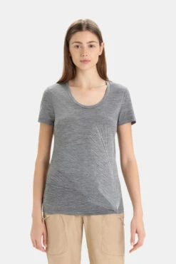 Dynamisch Shirt Winkle 13 Icebreaker Tech Lite II Scoop Plume T-shirt Dames