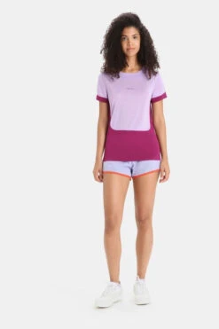 Icebreaker ZoneKnit T-shirt Dames -Dynamisch Shirt Winkle b11bac0526 9392 03 nl