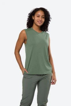 FJÄLLRÄVEN Abisko Wool Tank Top W