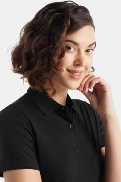 Icebreaker Tech Lite II SS Polo Dames -Dynamisch Shirt Winkle b11bbc0016 7070 04 nl