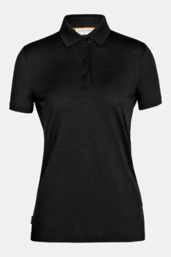 Icebreaker Tech Lite II SS Polo Dames -Dynamisch Shirt Winkle b11bbc0016 7070 06 nl