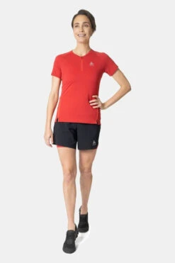 Odlo The Axalp Half-zip Running T-shirt Dames
