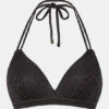 BEACHLIFE Textured Leo Bikinitop