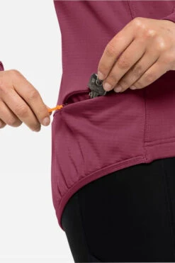 Jack Wolfskin Morobbia FZ Light Fleecejack Dames -Dynamisch Shirt Winkle d11af90045 3434 04 nl