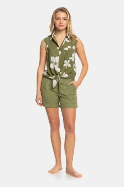 Roxy Tropical View Shirt -Dynamisch Shirt Winkle f11bcd0001 5510 04 nl