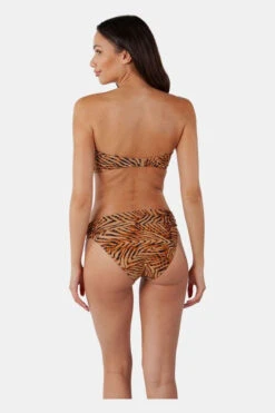 Barts Yindi Bandeau Bikinitop -Dynamisch Shirt Winkle f11iah0013 6464 05 nl