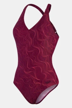 Speedo Lexi Printed Shaping 1P Badpak -Dynamisch Shirt Winkle f11ib90116 3030 05 nl