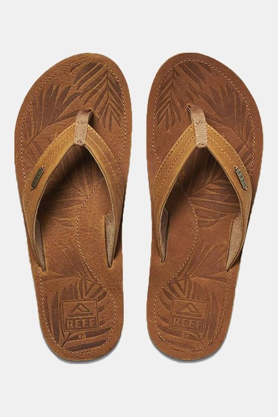Reef Drift Away Leather Caramel Slipper Dames 3 Reef Drift Away Leather Caramel Slipper Dames